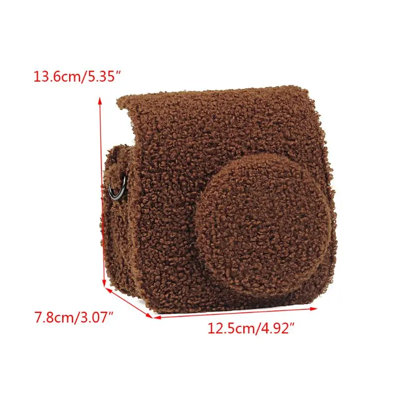 Soft Plush Protective Carrying Case Camera Bag Box Protector with Shoulder Strap for Fujifilm Mini8/8+/Mini9 Camera Accessories
Soft Plush Protective Carrying Case Camera Bag Box Protector with Shoulder Strap for Fujifilm Mini8/8+/Mini9 Camera Accessories