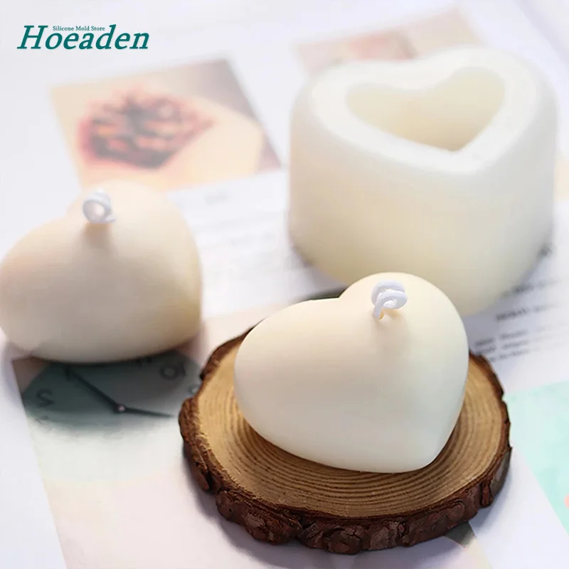 3D Love Heart Silicone Candle Mold Aromatherapy Candle Mould Gypsum Plaster Silicone Molds Handmade Scented Soap Mold Home Decor
3D Love Heart Silicone Candle Mold Aromatherapy Candle Mould Gypsum Plaster Silicone Molds Handmade Scented Soap Mold Home Decor