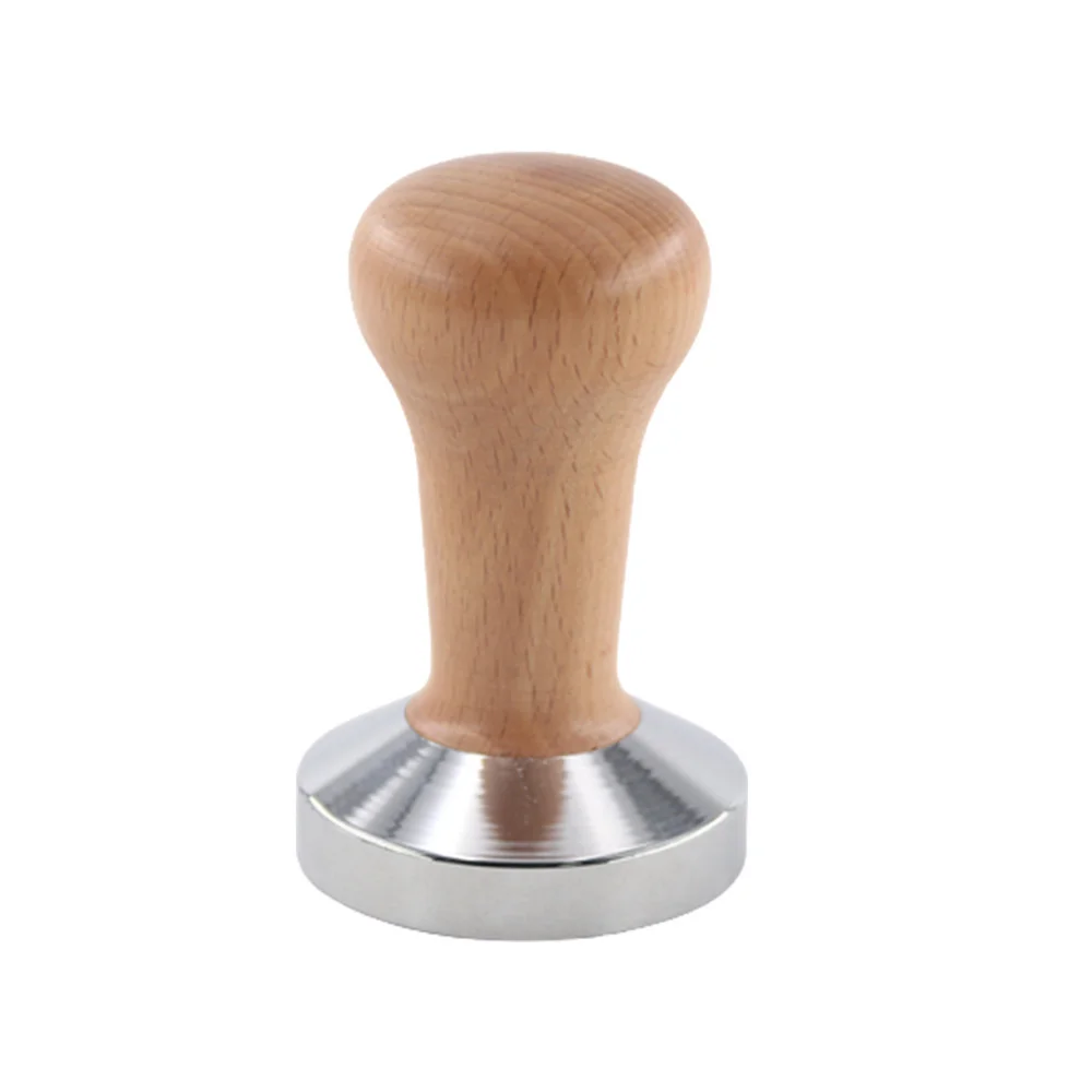 51/53/ 58mm Coffee Tamper Wooden Handle Barista Espresso Maker Grinder Handmade Coffee Powder Hammer Calibrated Pressure Tamper
51/53/ 58mm Coffee Tamper Wooden Handle Barista Espresso Maker Grinder Handmade Coffee Powder Hammer Calibrated Pressure Tamper