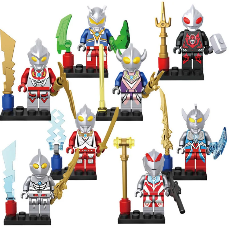 8 видов, 6 см, сборные фигурки героев Ultraman Zero Belial Geed, строительные блоки маленького размера, предметы мебели, Детская кукла, игрушка
8 видов, 6 см, сборные фигурки героев Ultraman Zero Belial Geed, строительные блоки маленького размера, предметы мебели, Детская кукла, игрушка