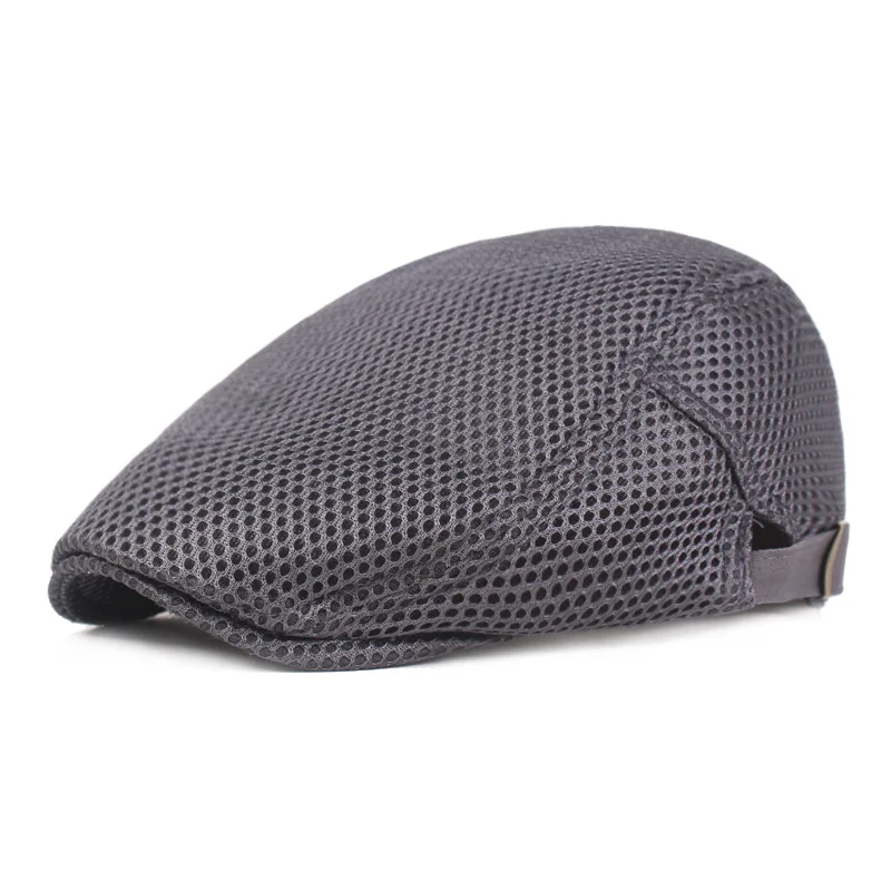 2020 new beret men's summer youth mesh breathable forward cap middle-aged and elderly casual sun hats fashion caps |