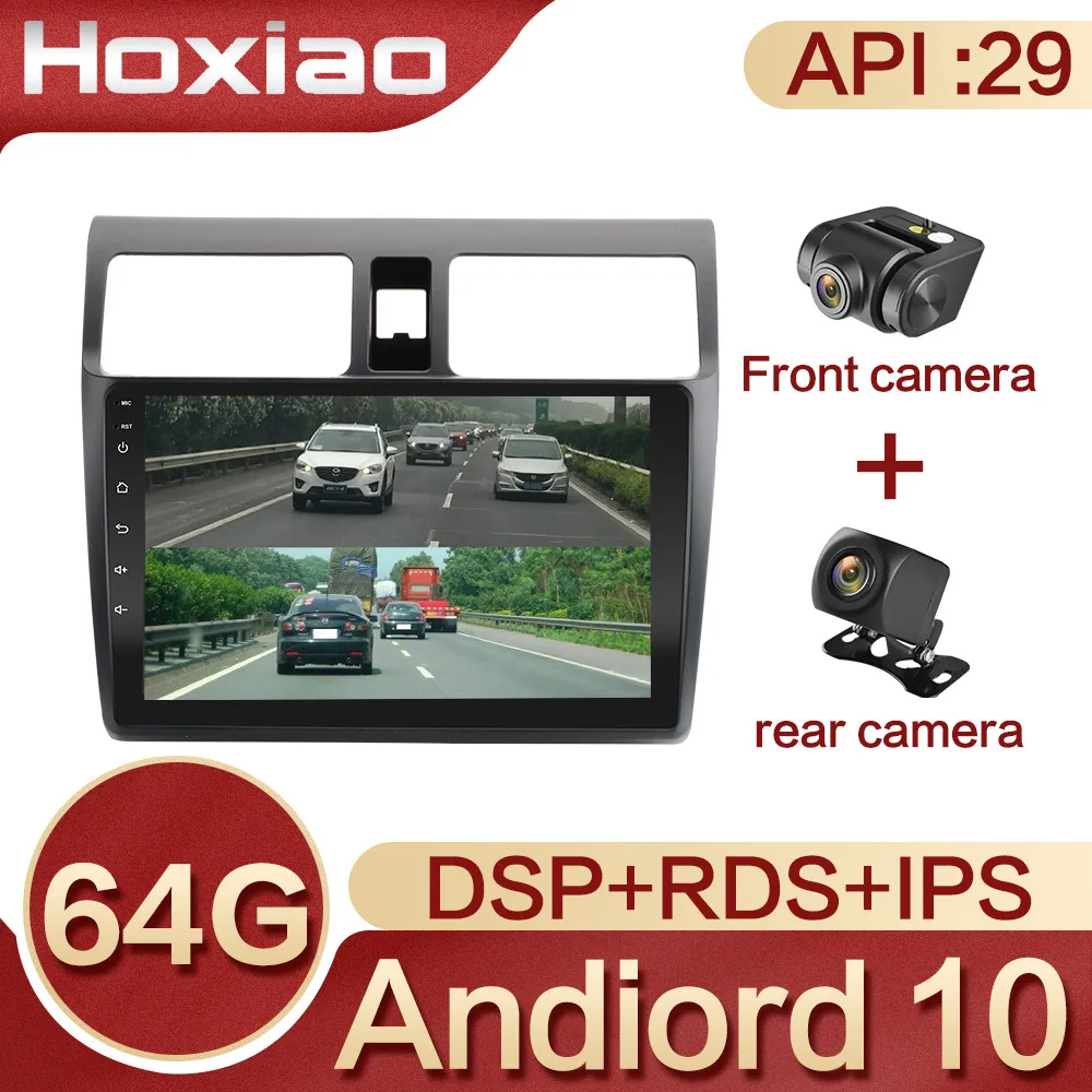 Android 10 0 DSP автомобильный Радио мультимедийный плеер для Suzuki Swift 2005 2006 2007 2008 2009 2010