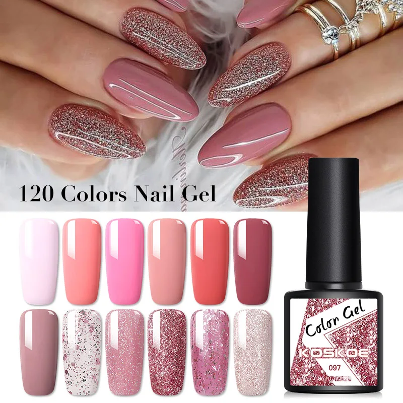 KOSKOE 8ml Shiny Glitter Sequins Gel Nail Polish Color UV Gel Varnish Semi Permanent Soak Off UV LED Nails Gel Varnish Base Top
KOSKOE 8ml Shiny Glitter Sequins Gel Nail Polish Color UV Gel Varnish Semi Permanent Soak Off UV LED Nails Gel Varnish Base Top