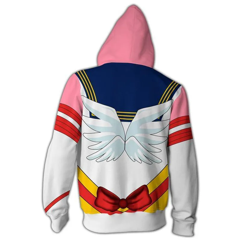 Anime Sailor Moon Cosplay Costumes Hoodies 3D Print Usagi Tsukino Daily Leisure Hoodie Hoody Casual Coat 3D Sweatshirts Hooded
Anime Sailor Moon Cosplay Costumes Hoodies 3D Print Usagi Tsukino Daily Leisure Hoodie Hoody Casual Coat 3D Sweatshirts Hooded