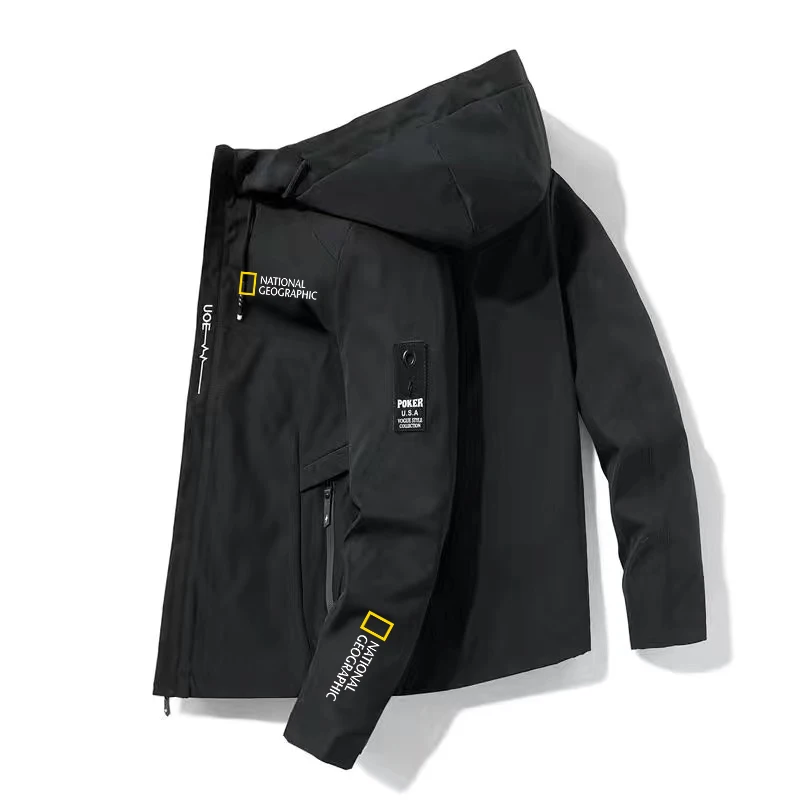 National Geographic Clothing Outdoor Camping Hiking Jacket 2021New Men's Breathable Waterproof Hoodie Windbreaker Adventure Suit
National Geographic Clothing Outdoor Camping Hiking Jacket 2021New Men's Breathable Waterproof Hoodie Windbreaker Adventure Suit