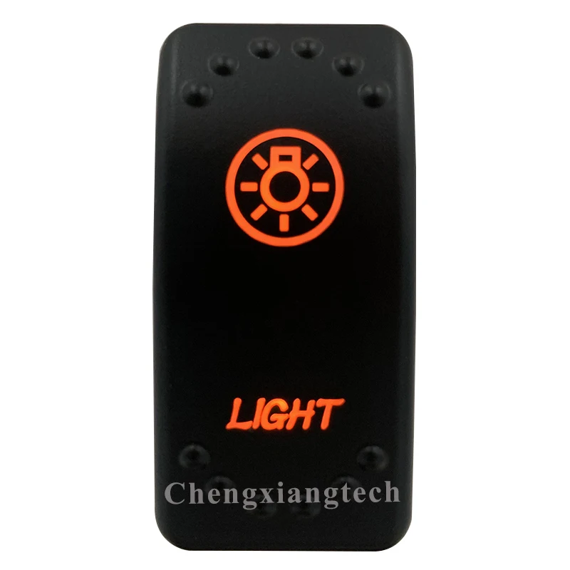 Orange Led Light - Marine Boat Rocker Switch- Laser Eatched- LIGHT- for Car Boat Carling ARB NARVA Type -Waterproof IP68
Orange Led Light - Marine Boat Rocker Switch- Laser Eatched- LIGHT- for Car Boat Carling ARB NARVA Type -Waterproof IP68