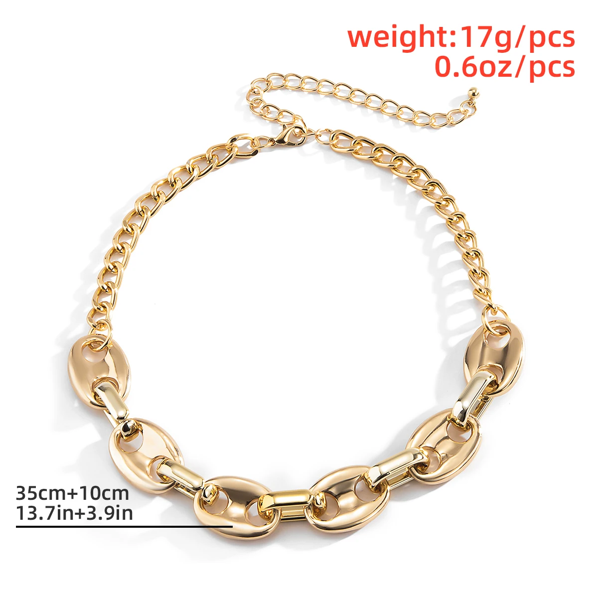 Lacteo Kpop Pig Nose Shape Clavicle Chain Choker Necklace For Women 2021 Fashion Trendy Asymmetric Chain Style Jewelry Necklace
Lacteo Kpop Pig Nose Shape Clavicle Chain Choker Necklace For Women 2021 Fashion Trendy Asymmetric Chain Style Jewelry Necklace
