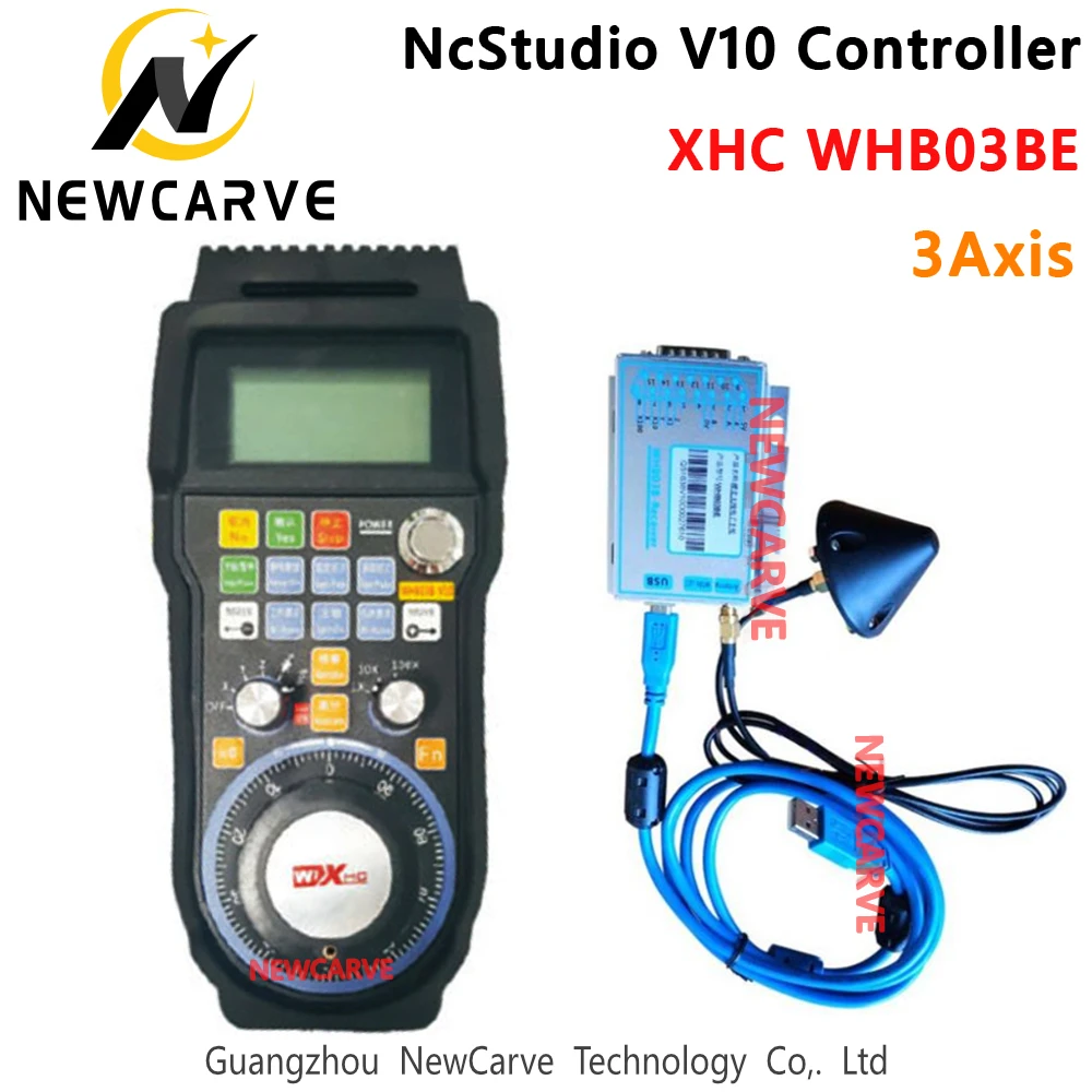 3-осевой беспроводной Маховик NCStudio V10 WHB03BE MPG подвесная версия 10 с внешней антенной