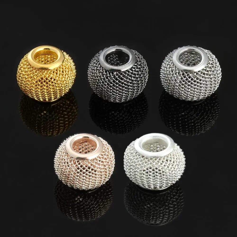 ZG 10/bag Round mesh beaded ball separated beads 10*12mm DIY handmade beaded material accessories for jewelry
ZG 10/bag Round mesh beaded ball separated beads 10*12mm DIY handmade beaded material accessories for jewelry