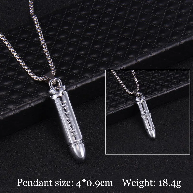 HIYONG Bullet Necklaces For Men Women Hip Hop Pendant Necklaces 2021 Fashion Male Jewelry Punk Clothes Accessories
HIYONG Bullet Necklaces For Men Women Hip Hop Pendant Necklaces 2021 Fashion Male Jewelry Punk Clothes Accessories