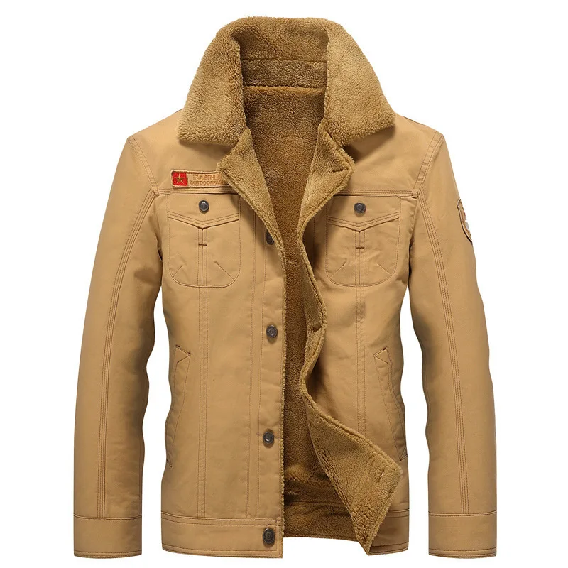 2020 Winter Bomber Jacket Men Air Force Pilot Jacket Plus Size 5XL Military Tactical jacket Male Casual Flight Jacket T130
2020 Winter Bomber Jacket Men Air Force Pilot Jacket Plus Size 5XL Military Tactical jacket Male Casual Flight Jacket T130