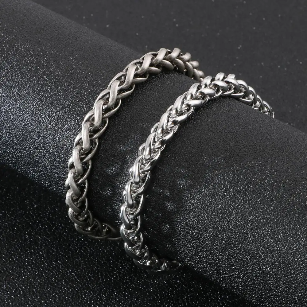 8mm Width S Thick Chain Bracelet Men Simple Design S Vintage Cool Mens Jewelry Free Box Gift
8mm Width S Thick Chain Bracelet Men Simple Design S Vintage Cool Mens Jewelry Free Box Gift