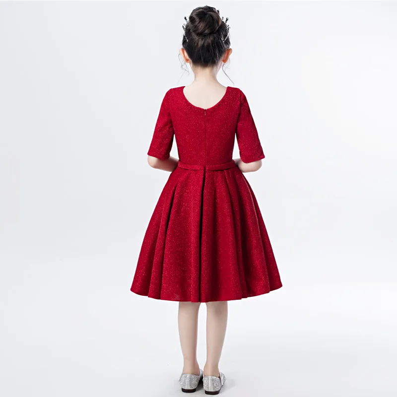 Skyyue Solid A-Line Prom Dress FB121 Burgundy Shining Vestido De Gala V-Neck Half Sleeve Banquet Dresses For Mom And Daughter
Skyyue Solid A-Line Prom Dress FB121 Burgundy Shining Vestido De Gala V-Neck Half Sleeve Banquet Dresses For Mom And Daughter