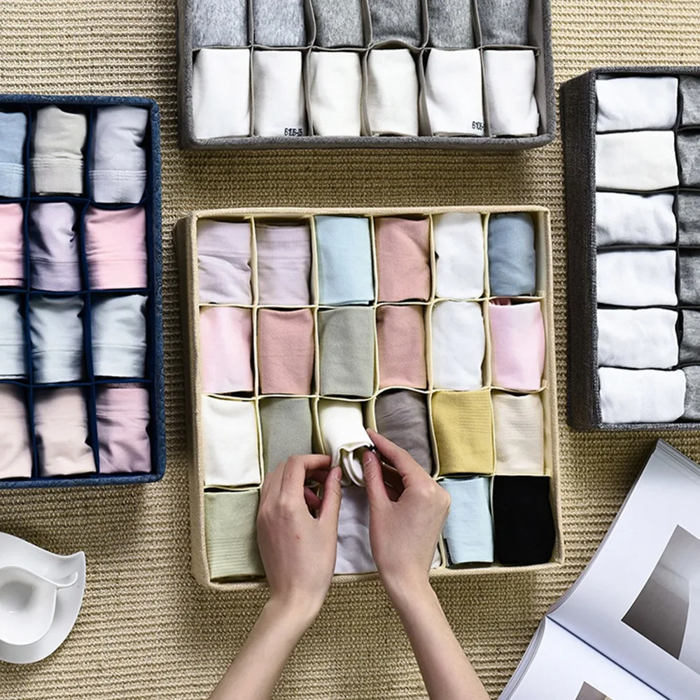 Dormitory Closet Organizer Foldable Underwear Storage Fabric Drawer Compartment Storage Bag Home Independent Socks Storage Box
Dormitory Closet Organizer Foldable Underwear Storage Fabric Drawer Compartment Storage Bag Home Independent Socks Storage Box