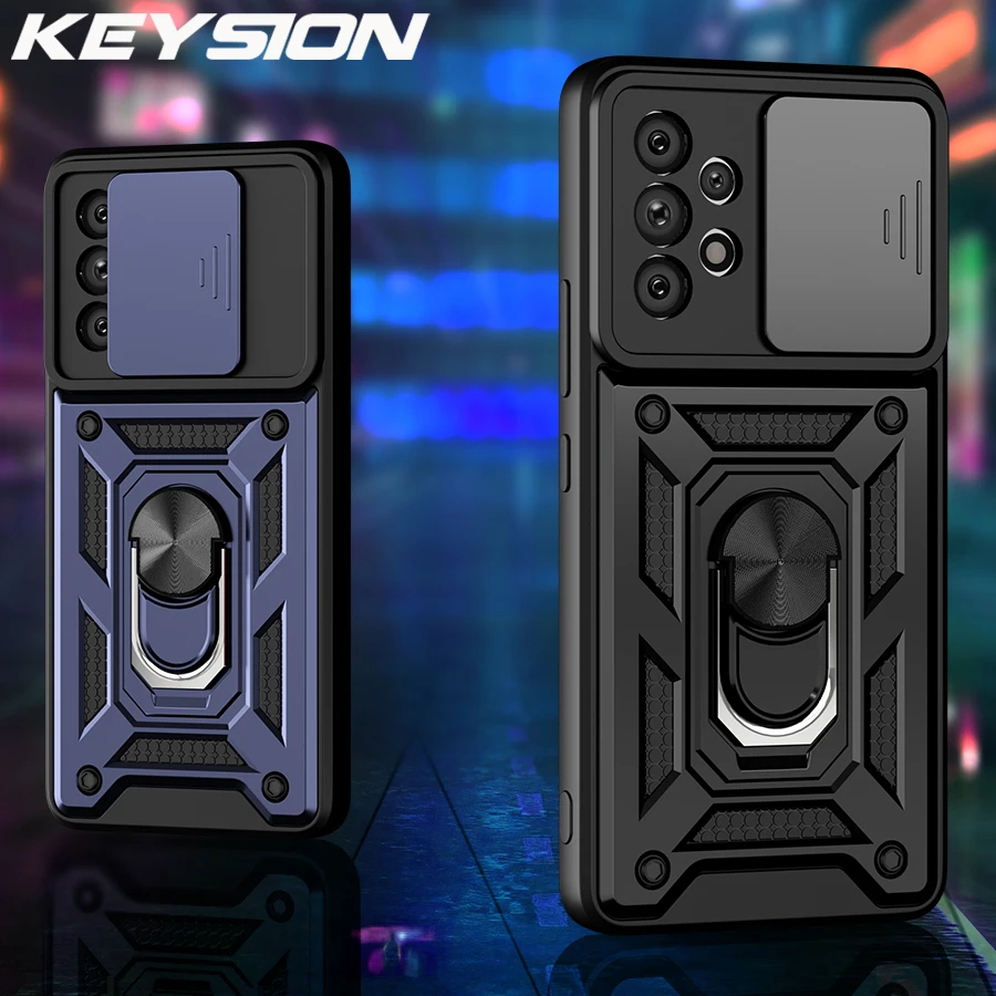 KEYSION Shockproof Case for Samsung A53 A73 A33 5G A52 A72 A03 Core Push Pull Camera Protection Phone Cover for Galaxy S21 FE 5G
KEYSION Shockproof Case for Samsung A53 A73 A33 5G A52 A72 A03 Core Push Pull Camera Protection Phone Cover for Galaxy S21 FE 5G