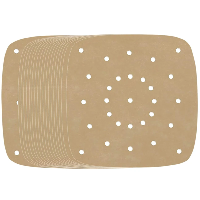 Air Fryer Pads, 200 Sheets, 7.5 Inch Unbleached Square Air Fryer Pads / Steamer Paper / Silicone Paper
Air Fryer Pads, 200 Sheets, 7.5 Inch Unbleached Square Air Fryer Pads / Steamer Paper / Silicone Paper