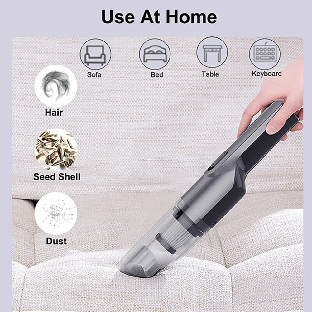 10000Pa Car Vacuum Cleaner Portable Mini Handheld Vaccum Cleaner Cordless Home Vehicle Small Wireless Vacuum Cleaner
10000Pa Car Vacuum Cleaner Portable Mini Handheld Vaccum Cleaner Cordless Home Vehicle Small Wireless Vacuum Cleaner