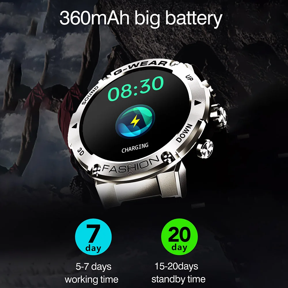 LEMFO Смарт часы мужские с поддержкой Bluetooth 2021 и 3 боковыми кнопками женские умные