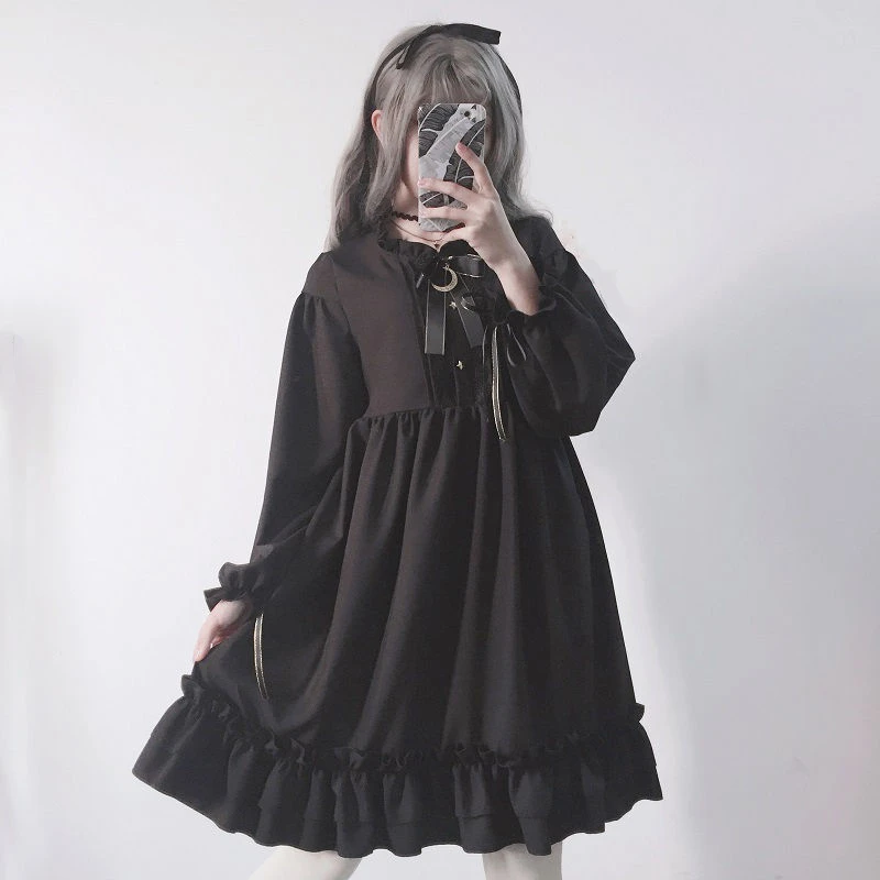 Japanese Maid Costume Cute Soft Girl Lolita Skirt Lolita Lace Fairy Dress 2020 Autumn and Winter Cosplay Clothes Cafe Uniform
Japanese Maid Costume Cute Soft Girl Lolita Skirt Lolita Lace Fairy Dress 2020 Autumn and Winter Cosplay Clothes Cafe Uniform