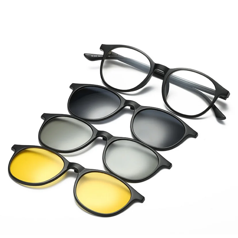 Fashion Polarized 3D Night Vision Sunglasses Detachable Sunglasses With Magnetic Adsorption For Men And Women Three-In-One
Fashion Polarized 3D Night Vision Sunglasses Detachable Sunglasses With Magnetic Adsorption For Men And Women Three-In-One
