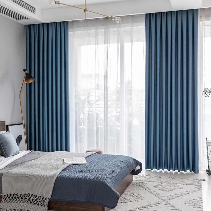 Chicity fireproof Blackout Curtain For Living room thick thermal flame retardant Curtains for Bedroom Window
Chicity fireproof Blackout Curtain For Living room thick thermal flame retardant Curtains for Bedroom Window