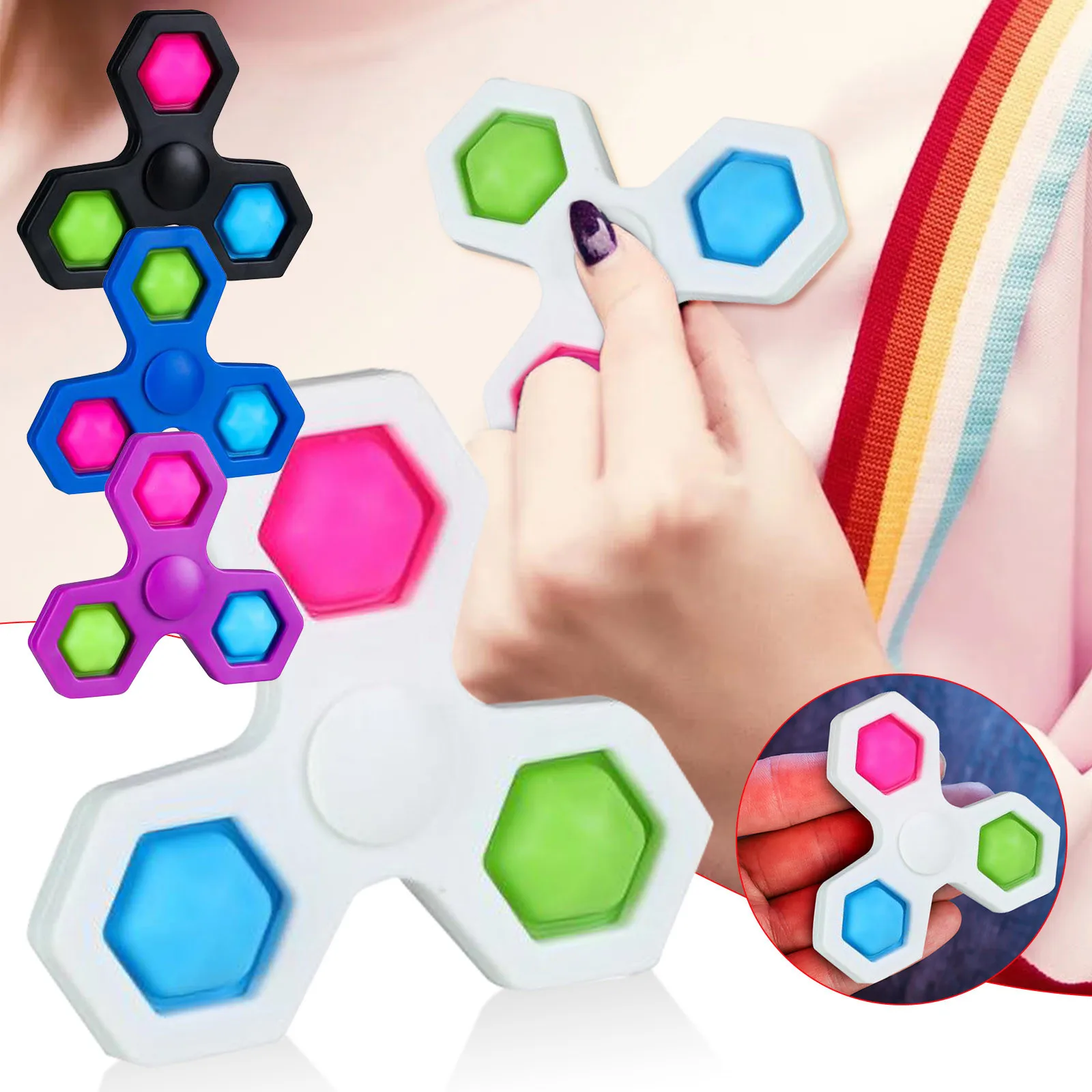 Fingertip Spinning Top Finger Decompression Toy Children Adult Dimmer Toy Pressure Reliever Board Controller Educational Toy #40
Fingertip Spinning Top Finger Decompression Toy Children Adult Dimmer Toy Pressure Reliever Board Controller Educational Toy #40