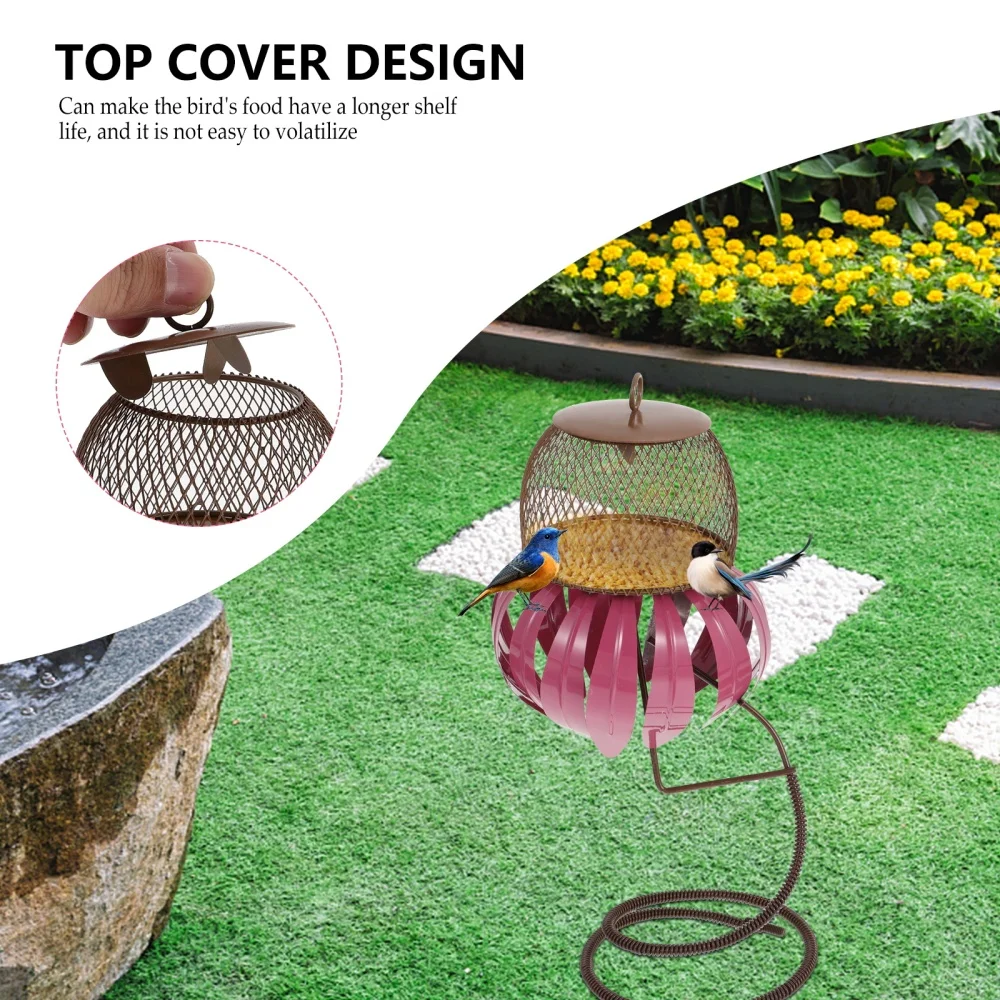 1 Pc Durable Flower Shape Birds Feeder Birds Feeding Tools Birds Foods Dispenser 
1 Pc Durable Flower Shape Birds Feeder Birds Feeding Tools Birds Foods Dispenser
