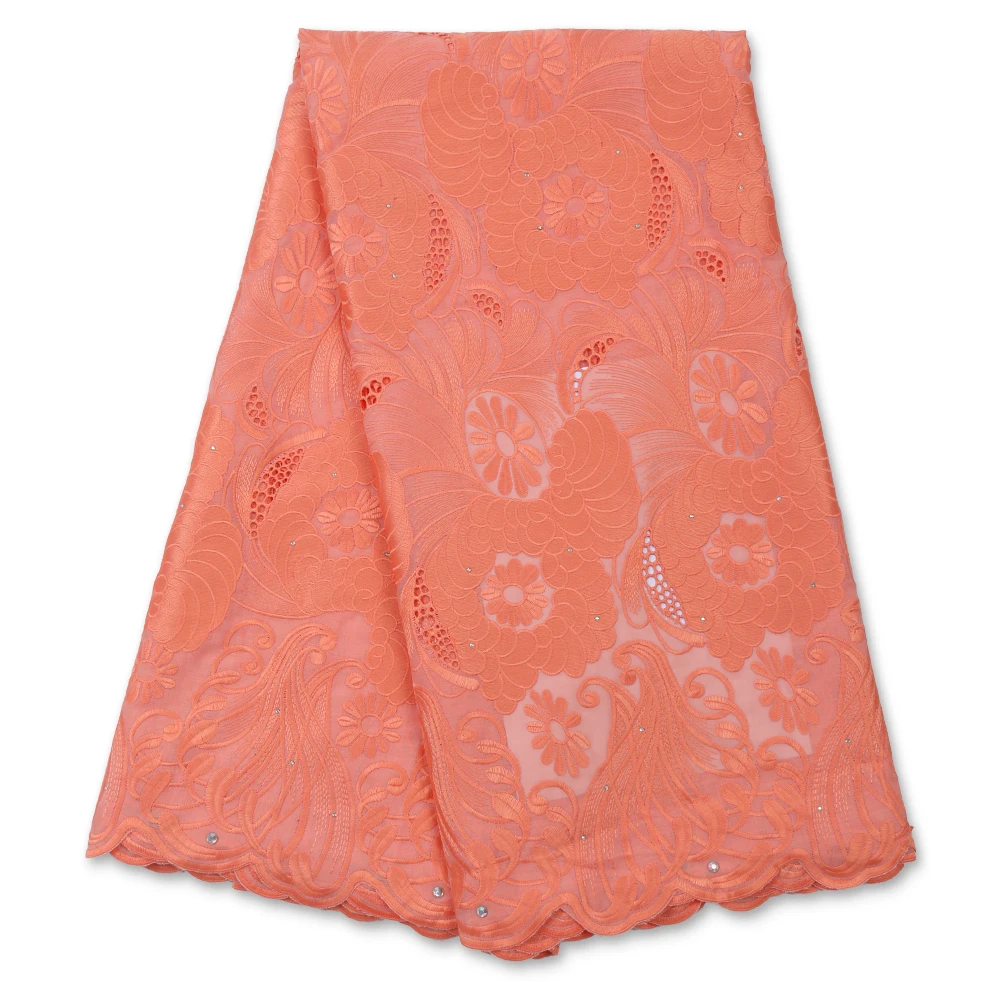 Swiss Voile Lace In Switzerland 2021 High Quality Nigerian Laces Fabric Embroidered Cotton with Stones for dress 4079B-2
Swiss Voile Lace In Switzerland 2021 High Quality Nigerian Laces Fabric Embroidered Cotton with Stones for dress 4079B-2