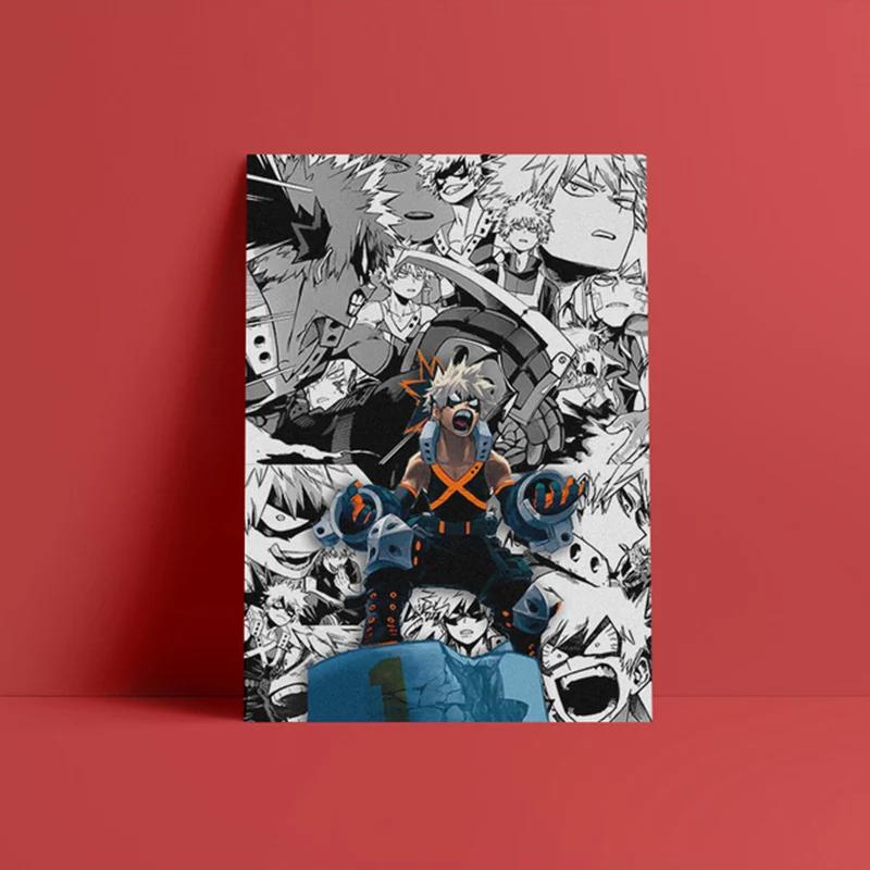 Katsuki Bakugo Boku no Hero Academia Wall Art Canvas Decoration poster prints for living room Home bedroom decor Painting
Katsuki Bakugo Boku no Hero Academia Wall Art Canvas Decoration poster prints for living room Home bedroom decor Painting