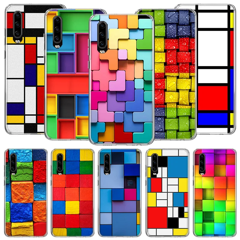 Colorful Block Phone Case For Huawei P50 P10 P20 P30 P40 Pro Cover Mate 40 30 20 10 Lite Capa Shell
Colorful Block Phone Case For Huawei P50 P10 P20 P30 P40 Pro Cover Mate 40 30 20 10 Lite Capa Shell