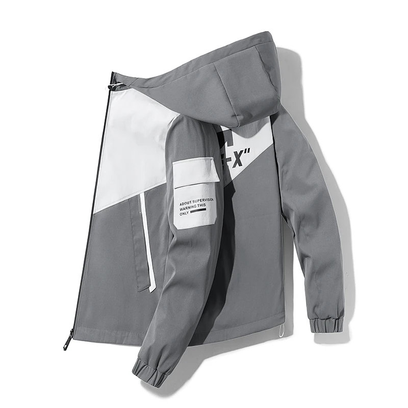 Spring 2022 New Hooded Jacket Men's Coat Teenagers Casual Jackets Fashion Oversize Cargo Long Sleeve Coat Drop Ship
Spring 2022 New Hooded Jacket Men's Coat Teenagers Casual Jackets Fashion Oversize Cargo Long Sleeve Coat Drop Ship