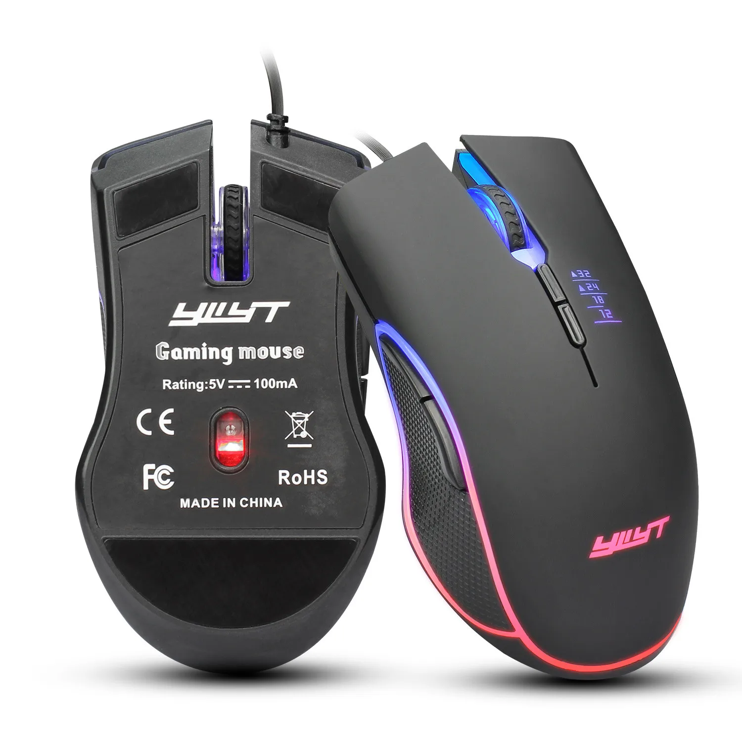 RGB Lighting Define the game USB Wired 3200DPI Adjustable Gaming Mouse Mice High-end optical professional gaming mouse
RGB Lighting Define the game USB Wired 3200DPI Adjustable Gaming Mouse Mice High-end optical professional gaming mouse