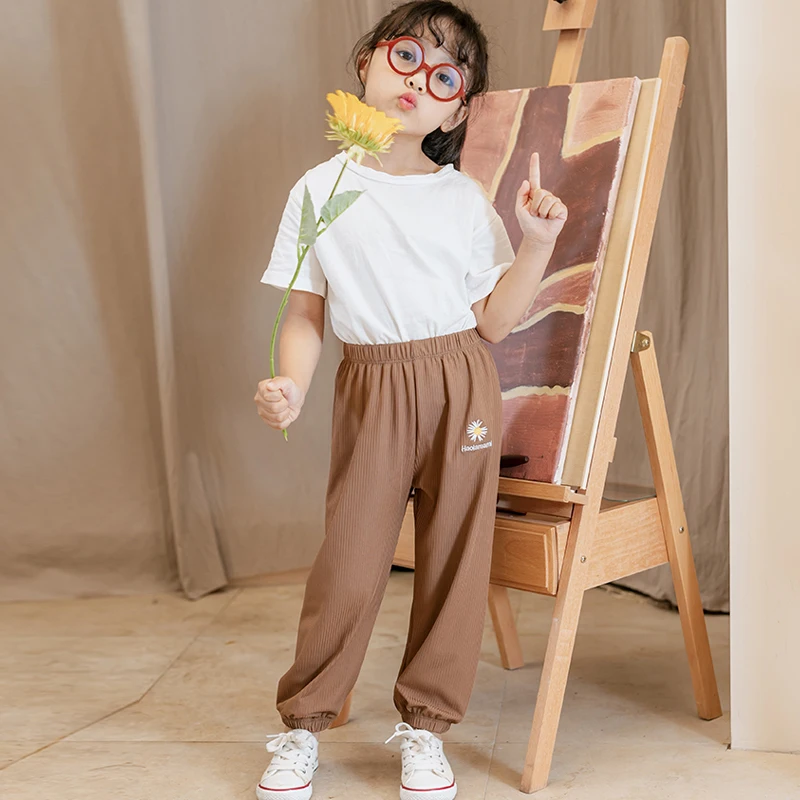 Big Girls Green Pink Pants Children Clothing Summer Fashion Baggy Clothes Casual Bloomers Elastic Anti-Mosquito Loose Trousers
Big Girls Green Pink Pants Children Clothing Summer Fashion Baggy Clothes Casual Bloomers Elastic Anti-Mosquito Loose Trousers