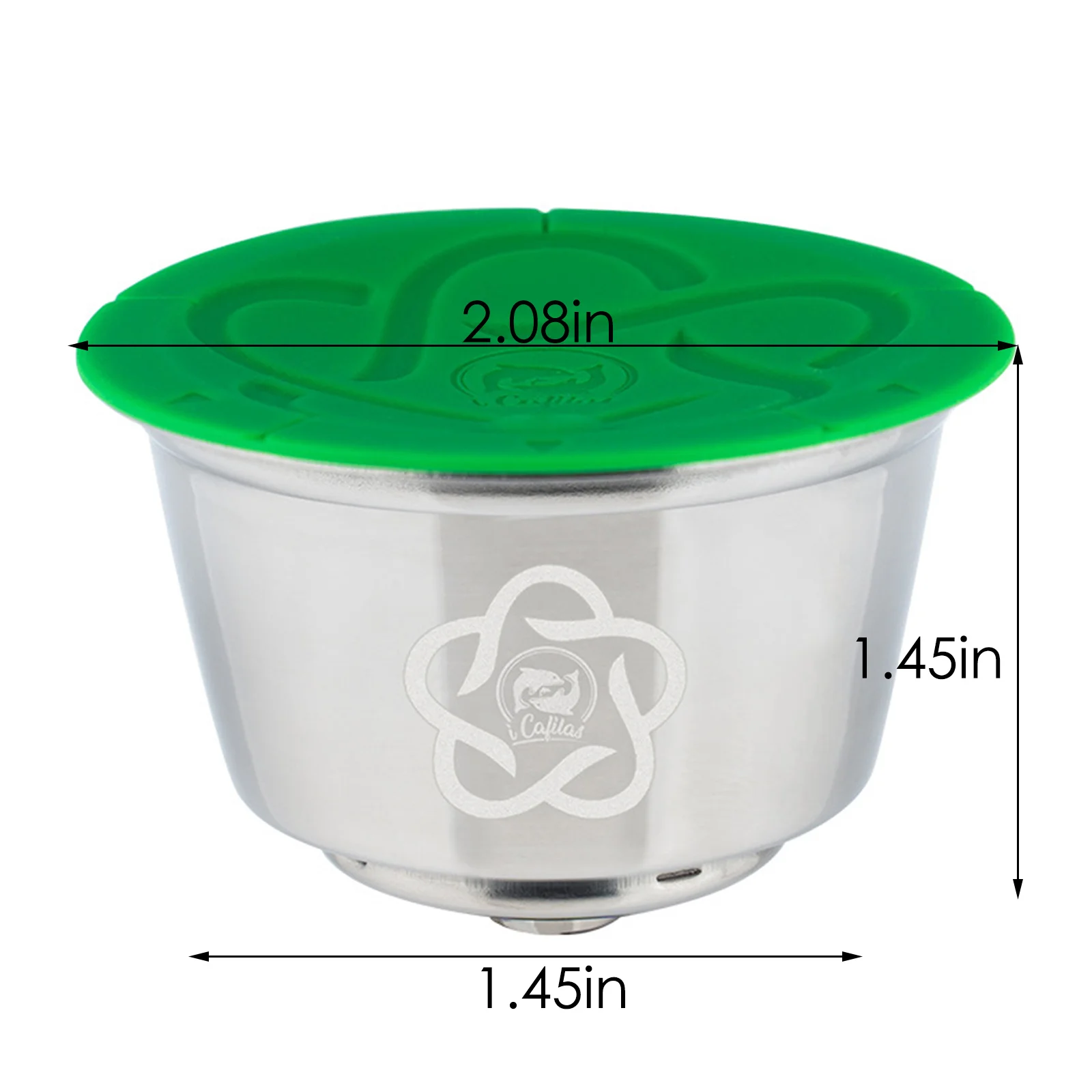 Refillable Stainless Steel Metal Reusable For Nespresso Dolce Gusto Capsule Silicone Cover Coffee Machine Spoon With Brush
Refillable Stainless Steel Metal Reusable For Nespresso Dolce Gusto Capsule Silicone Cover Coffee Machine Spoon With Brush