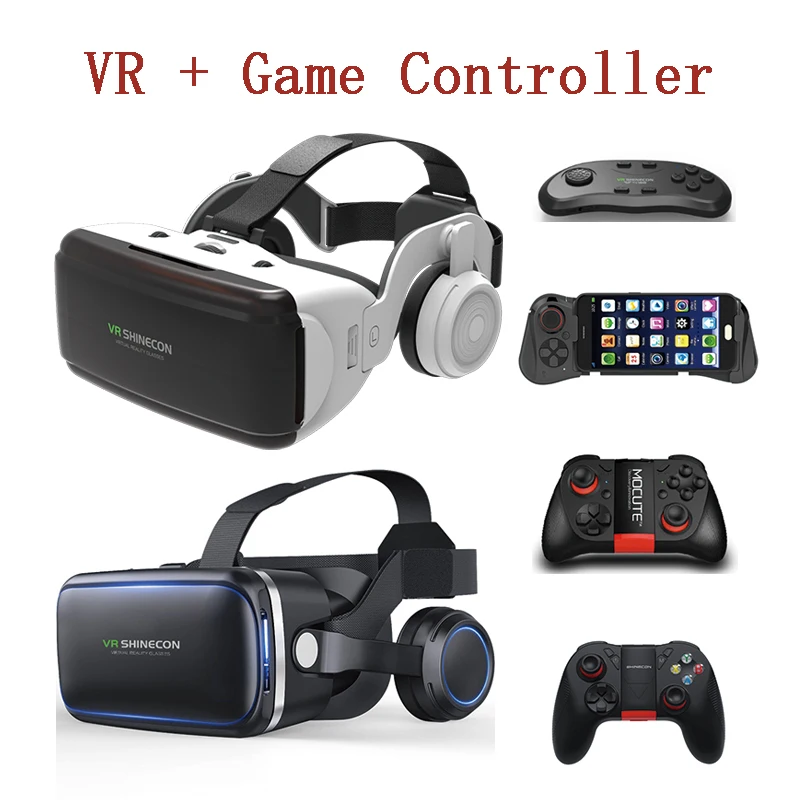 Шлем виртуальной реальности CUUWE VR Shinecon G04E G06E шлем с поддержкой Bluetooth игровой