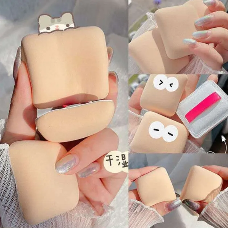 4pcs Makeup Sponge Concealer Super Soft Cosmetic Powder Puff Cut Shape Foundation Bevel Make Up Blender Wet And Dry Dual Use
4pcs Makeup Sponge Concealer Super Soft Cosmetic Powder Puff Cut Shape Foundation Bevel Make Up Blender Wet And Dry Dual Use