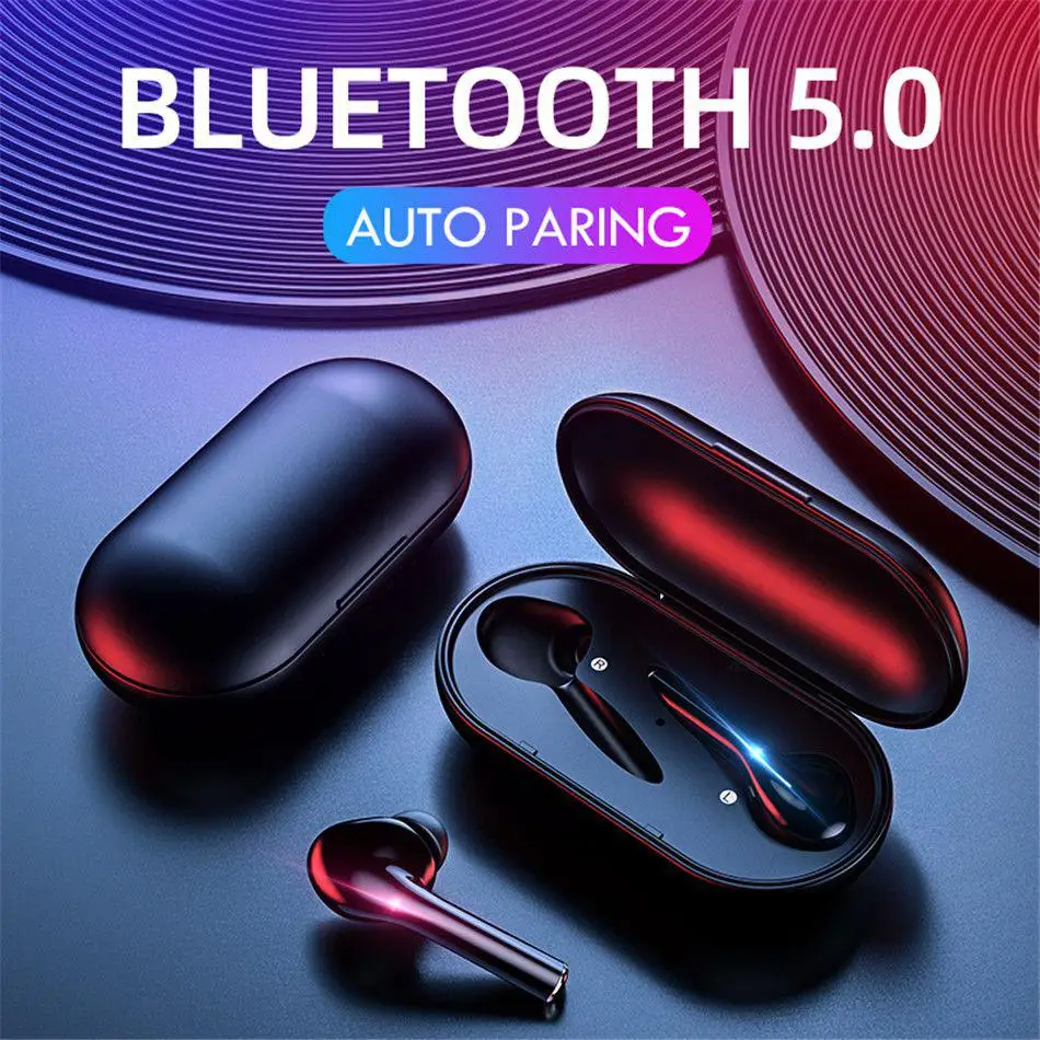 TWS Bluetooth 5 0 наушники IPX5 Водонепроницаемый беспроводной бас гарнитура спортивные