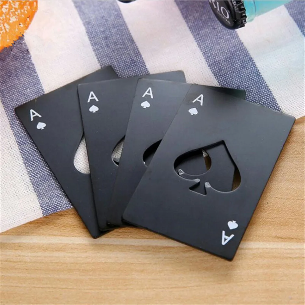 1 pcs Black Poker Bottle Opener , Stainless Steel Credit Card Size Casino Bottle Opener
1 pcs Black Poker Bottle Opener , Stainless Steel Credit Card Size Casino Bottle Opener