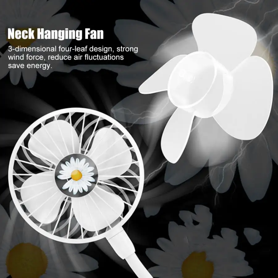 Cooling Fan Hand-Free Neck Hanging Fan USB Rechargeable 3-Speed Mute Cooling Fan Air Conditioning Fan
Cooling Fan Hand-Free Neck Hanging Fan USB Rechargeable 3-Speed Mute Cooling Fan Air Conditioning Fan