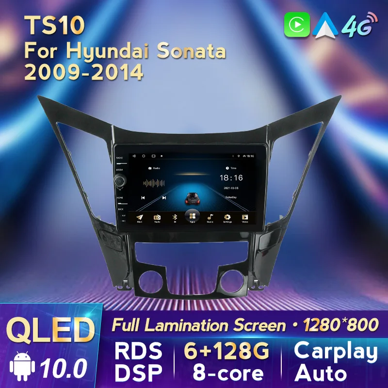 Android 10 QLED экран подходит для Hyundai SONATA 2011- 2014 Автомобильный мультимедийный видеоплеер навигация GPS радио carplay SWC
Android 10 QLED экран подходит для Hyundai SONATA 2011- 2014 Автомобильный мультимедийный видеоплеер навигация GPS радио carplay SWC