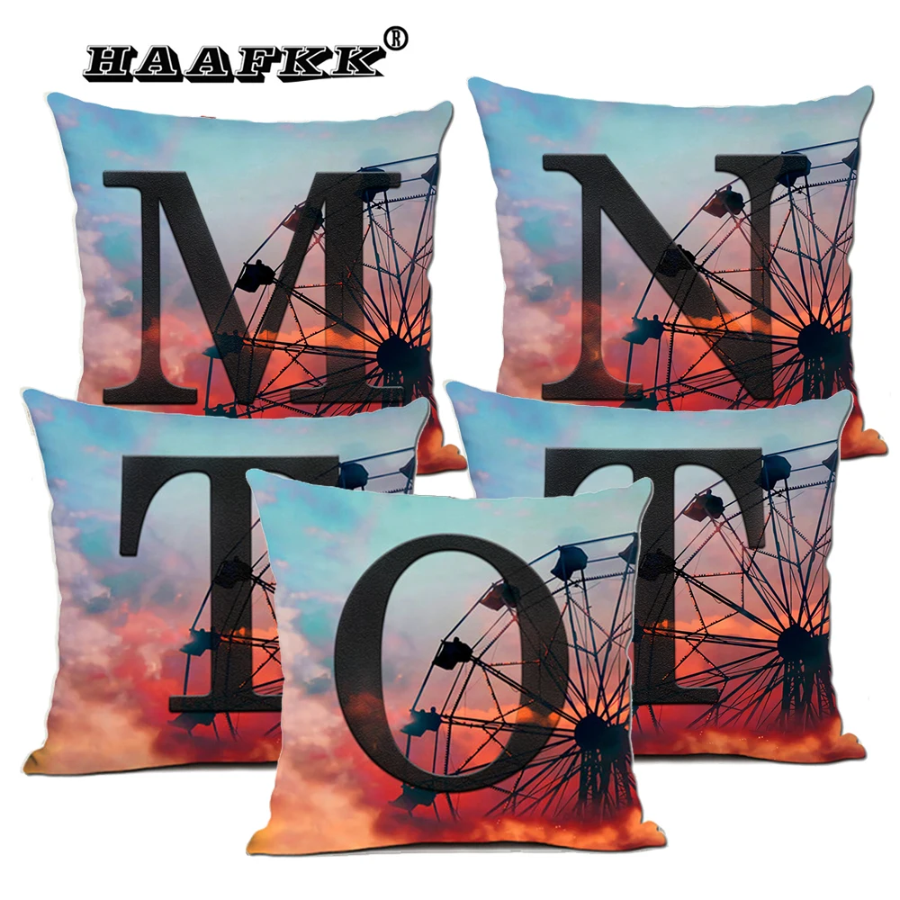 English Letter Cushion Cover 45 * 45cm Linen Pillow Northern Europe Fashion Living Room Sofa Decoration Pillow 2020 Latest
English Letter Cushion Cover 45 * 45cm Linen Pillow Northern Europe Fashion Living Room Sofa Decoration Pillow 2020 Latest