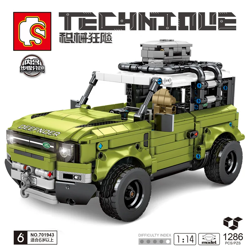 1286PCS City Pull Back Technic Racing Car Building Blocks Creator Off-road SUV Vehicles Mechanical Bricks Toys For Boys 
1286PCS City Pull Back Technic Racing Car Building Blocks Creator Off-road SUV Vehicles Mechanical Bricks Toys For Boys