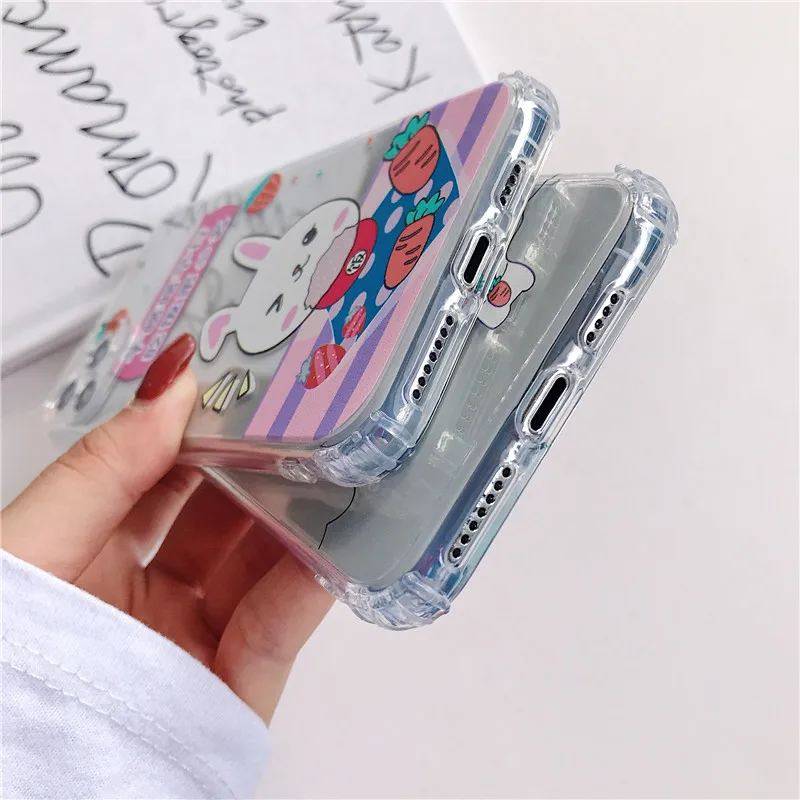 Rabbit Case For iPhone 12 Pro Max Mini 11 8 7 6 Plus XS Max XR X SE Silicone Soft Phone Cover Lens Protection Clear Case Phone
Rabbit Case For iPhone 12 Pro Max Mini 11 8 7 6 Plus XS Max XR X SE Silicone Soft Phone Cover Lens Protection Clear Case Phone