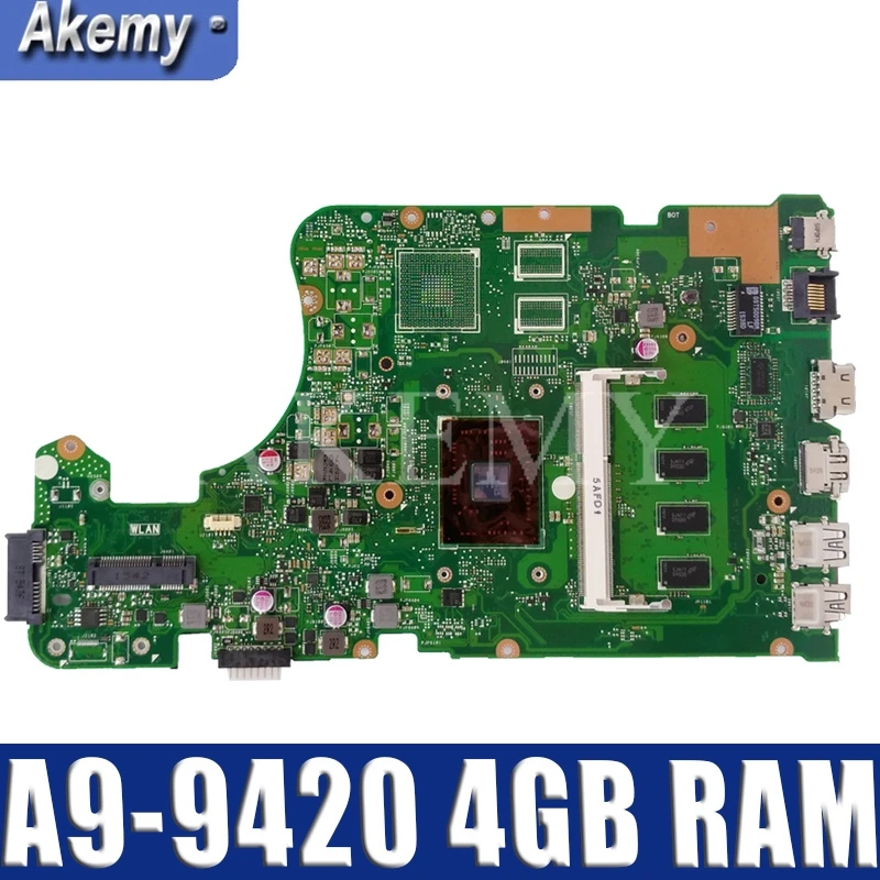 X555QG Motherboard X555QA X555BA X555Q X555B laptop Motherboard X555BA Mainboard Test OK A9-9420 4GB RAM
X555QG Motherboard X555QA X555BA X555Q X555B laptop Motherboard X555BA Mainboard Test OK A9-9420 4GB RAM