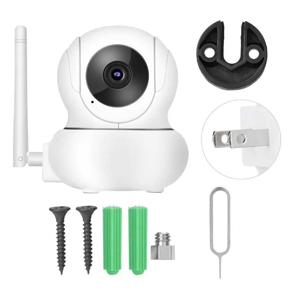 Камера Безопасности 2MP 1080P HD беспроводная WIFI умная 3X Zoom PTZ камера отслеживание