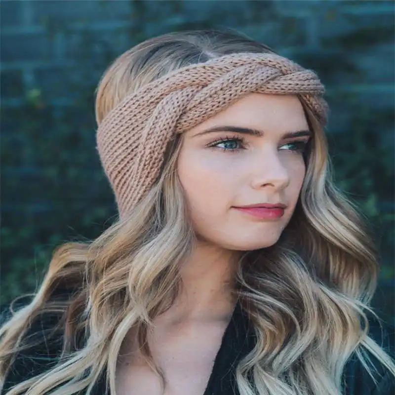 Popular Wrap Knitted Twist Wool Ear Hairband Head Girl Knot Women Winter Warmer Headband
Popular Wrap Knitted Twist Wool Ear Hairband Head Girl Knot Women Winter Warmer Headband