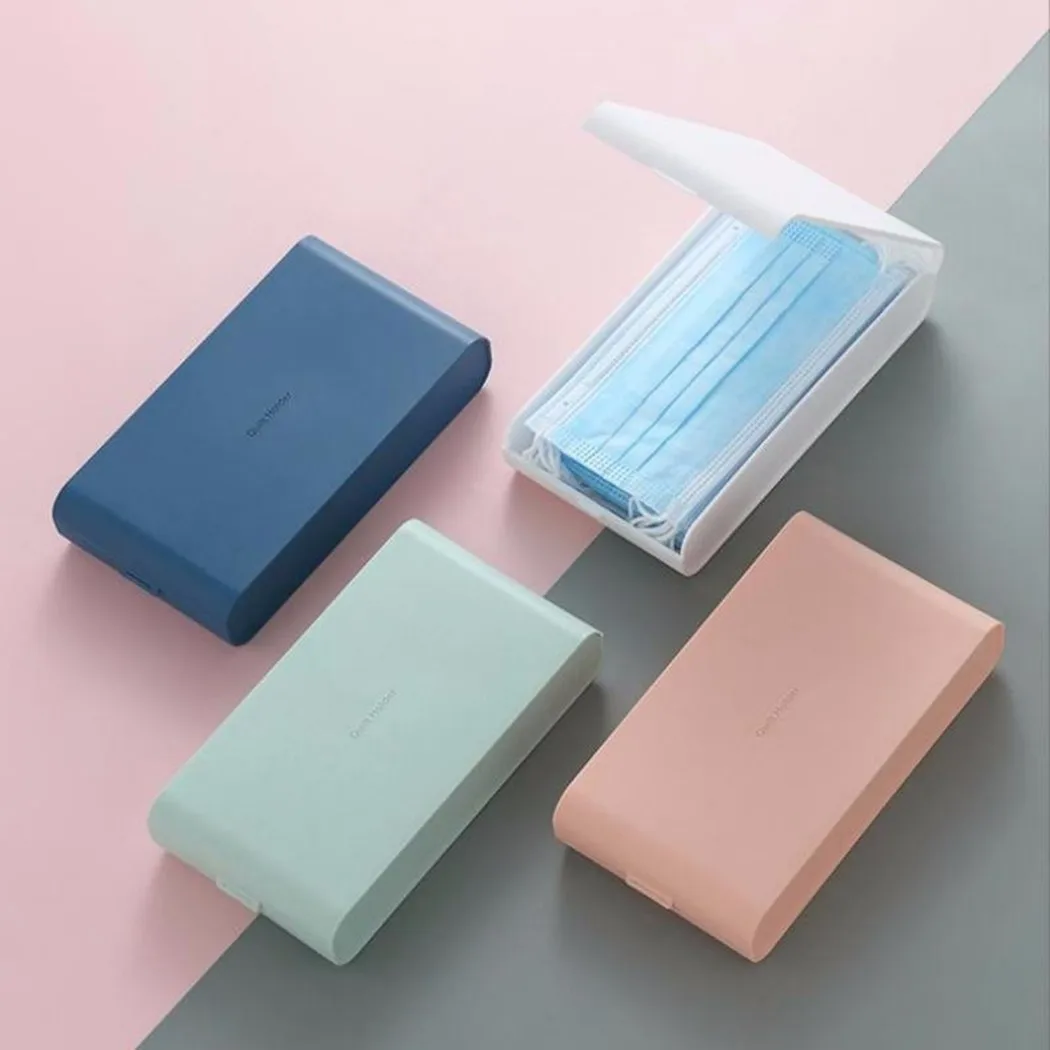 Simple Portable Disposable Mask Storage Box Dustproof Seal Storage Box Sundries Mask Organizer Storage Box Household Storage
Simple Portable Disposable Mask Storage Box Dustproof Seal Storage Box Sundries Mask Organizer Storage Box Household Storage
