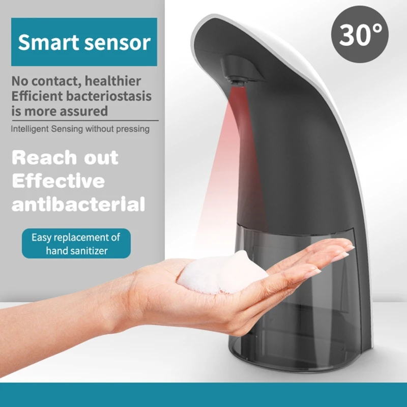 330ML Automatic Touchless Soap Dispenser Portable Hand Cleanner Induction Sterilize Auto Hand Infrared Wall-mounted Sprayer
330ML Automatic Touchless Soap Dispenser Portable Hand Cleanner Induction Sterilize Auto Hand Infrared Wall-mounted Sprayer