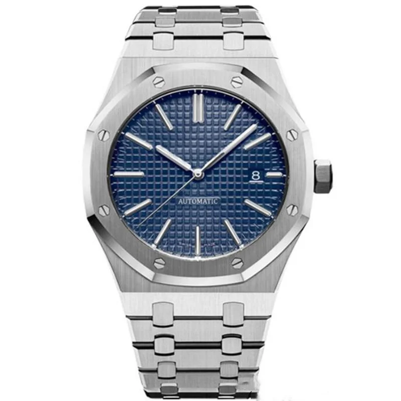 Luxury Brand Men Watches Stainless Steel Silver Rose Gold Black White Sapphire Glass Back mens Automatic mechanical royal watch
Luxury Brand Men Watches Stainless Steel Silver Rose Gold Black White Sapphire Glass Back mens Automatic mechanical royal watch