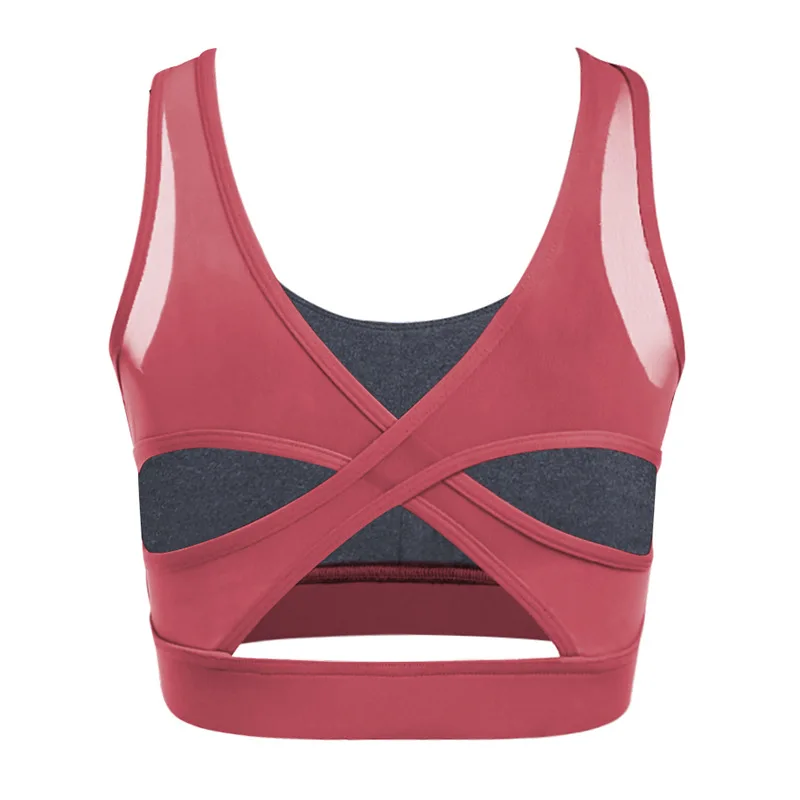 Beautiful back sports bra without rims and mesh, quick-drying, breathable and shockproof fitness yoga running
Beautiful back sports bra without rims and mesh, quick-drying, breathable and shockproof fitness yoga running